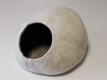 Felted wool cat cave cocoon Himalaya - Off White - hand made in Nepal